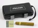 Xikar Reisehumidor für 5 Zigarren schwarz 1205xi ABS