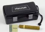 Xikar Reisehumidor für 10 Zigarren schwarz 1210xi ABS
