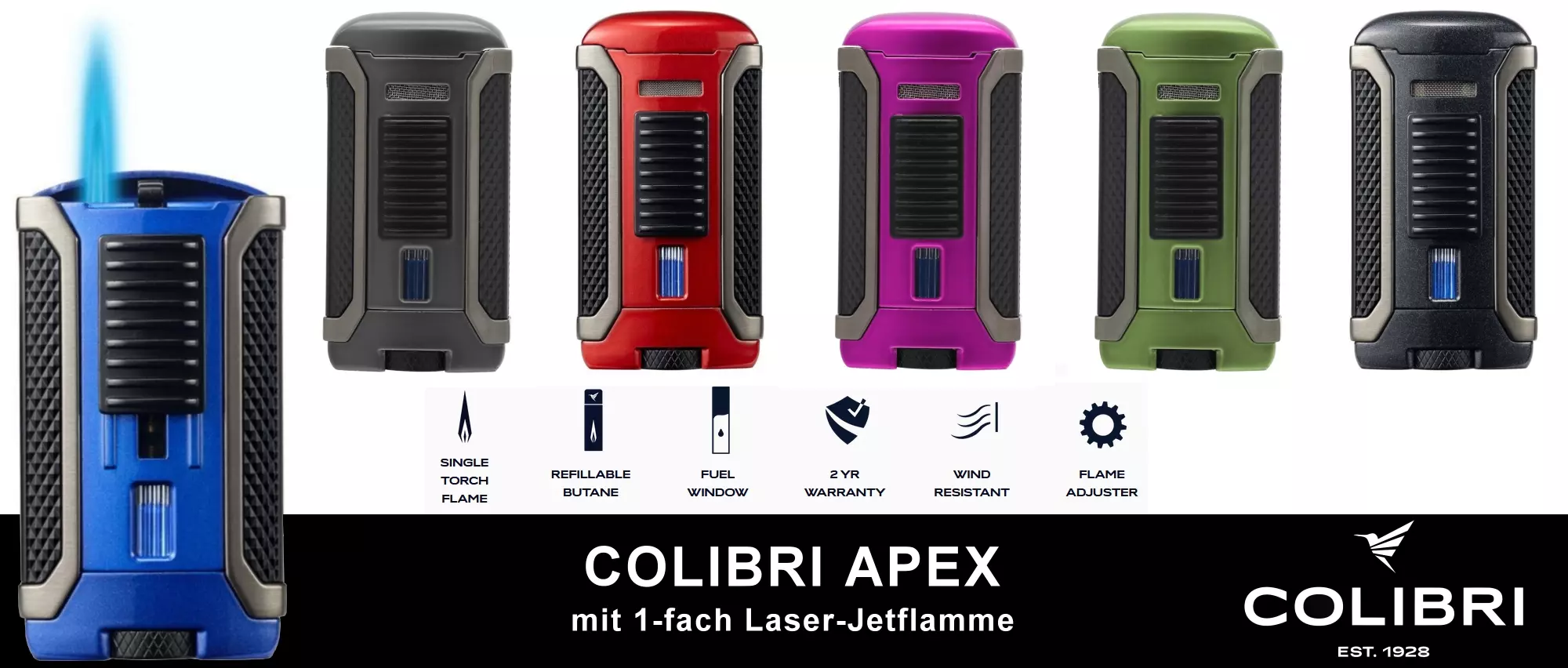 Colibri Apex Feuerzeuge
