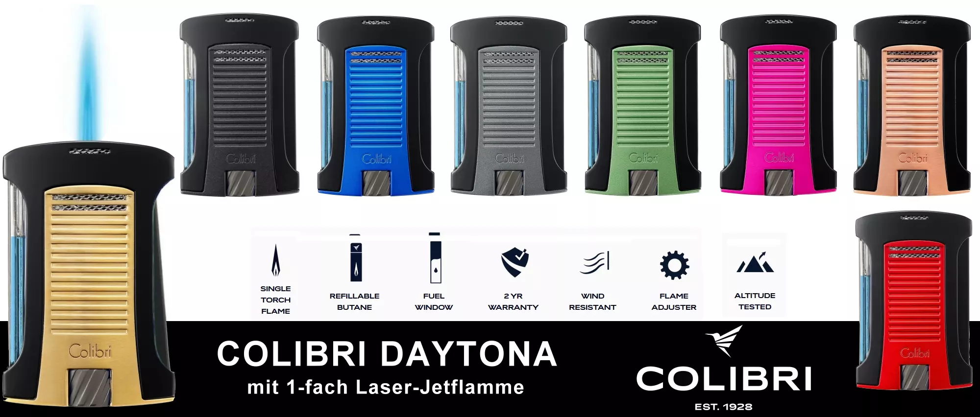 Colibri Daytona Feuerzeuge