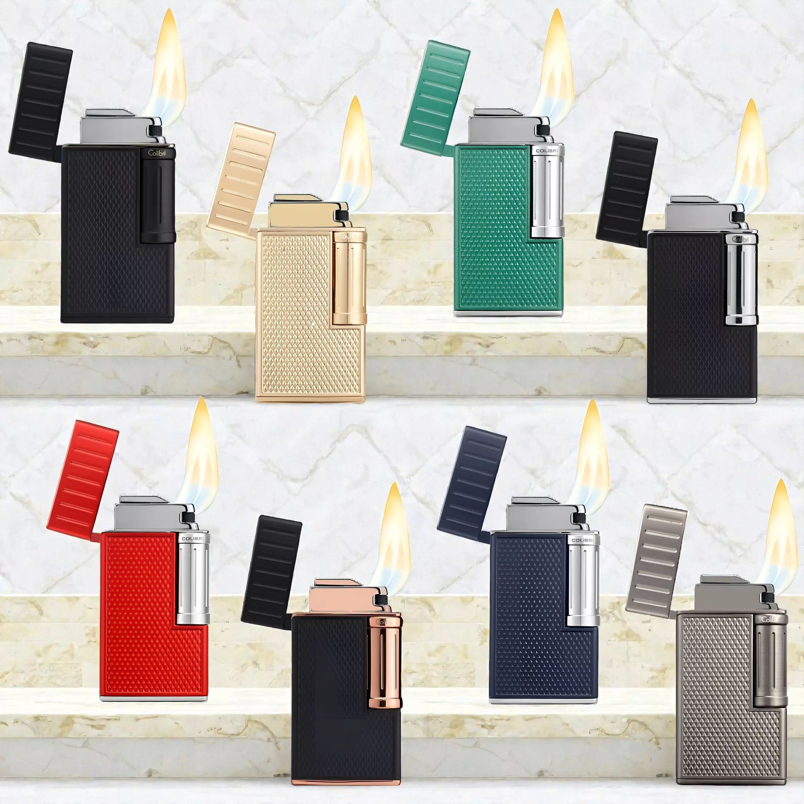 Colibri Feuerzeuge Julius mit Doppelflamme