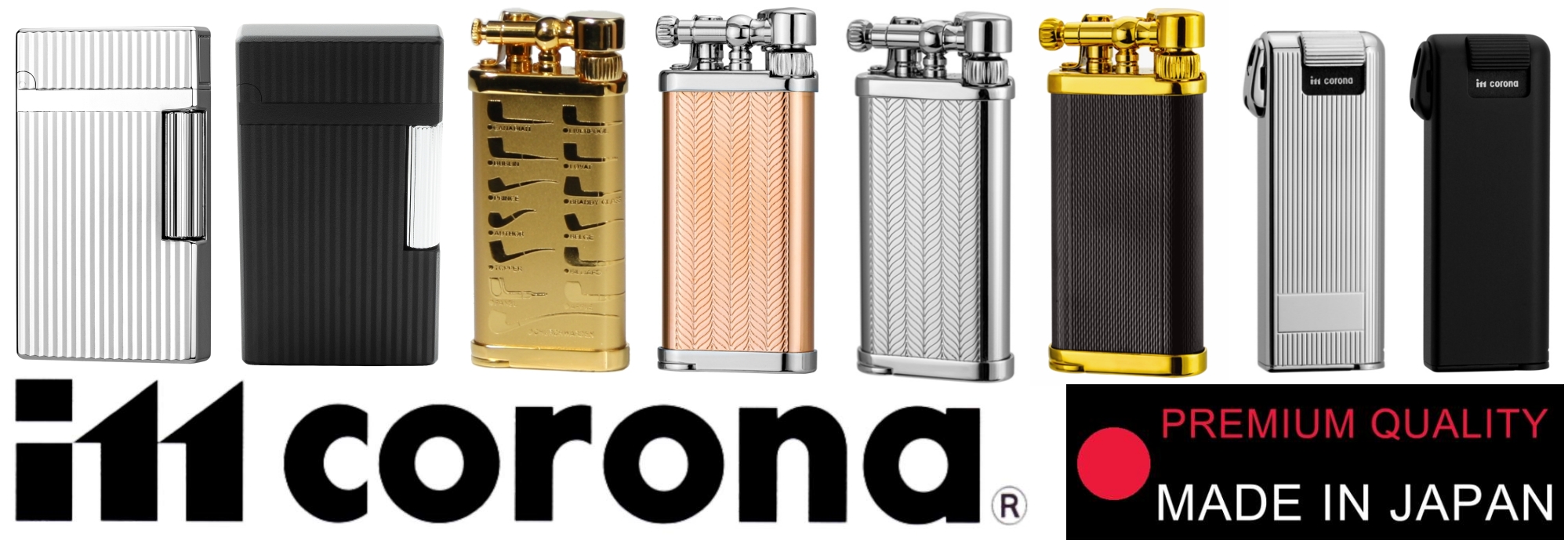 IM Corona Feuerzeuge Banner