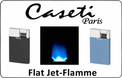 Kategoriebild Caseti Paris Feuerzeuge mit Flat Jet-Flamme