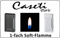 Caseti Paris Feuerzeuge mit Softflamme - Kategoriebild