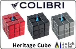 Colibri Heritage Cube Feuerzeuge