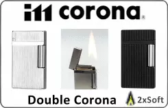 Kategorie IM Corona Double Corona Zigarrenfeuerzeuge IM Corona Double Corona Zigarrenfeuerzeuge - Kategoriebild