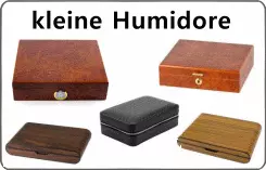Kleine Humidore - Minihumidore - Kategoriebild
