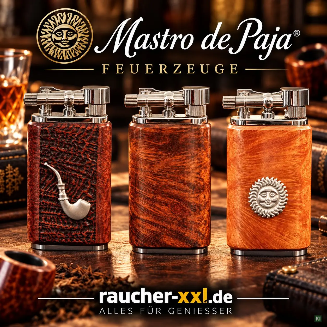 Mastro de Paja Pfeifenfeuerzeuge