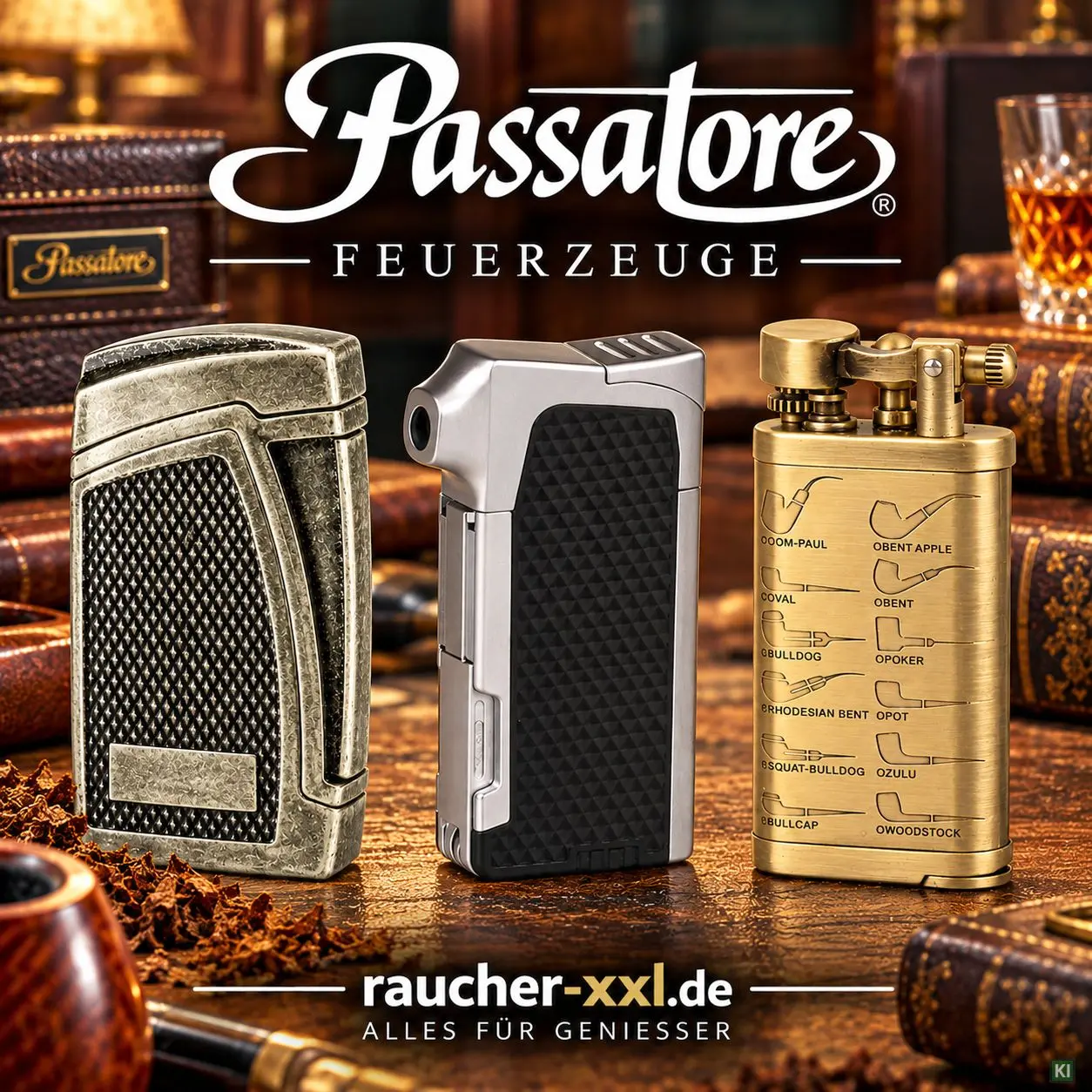 Passatore-Feuerzeuge - Kategoriebild