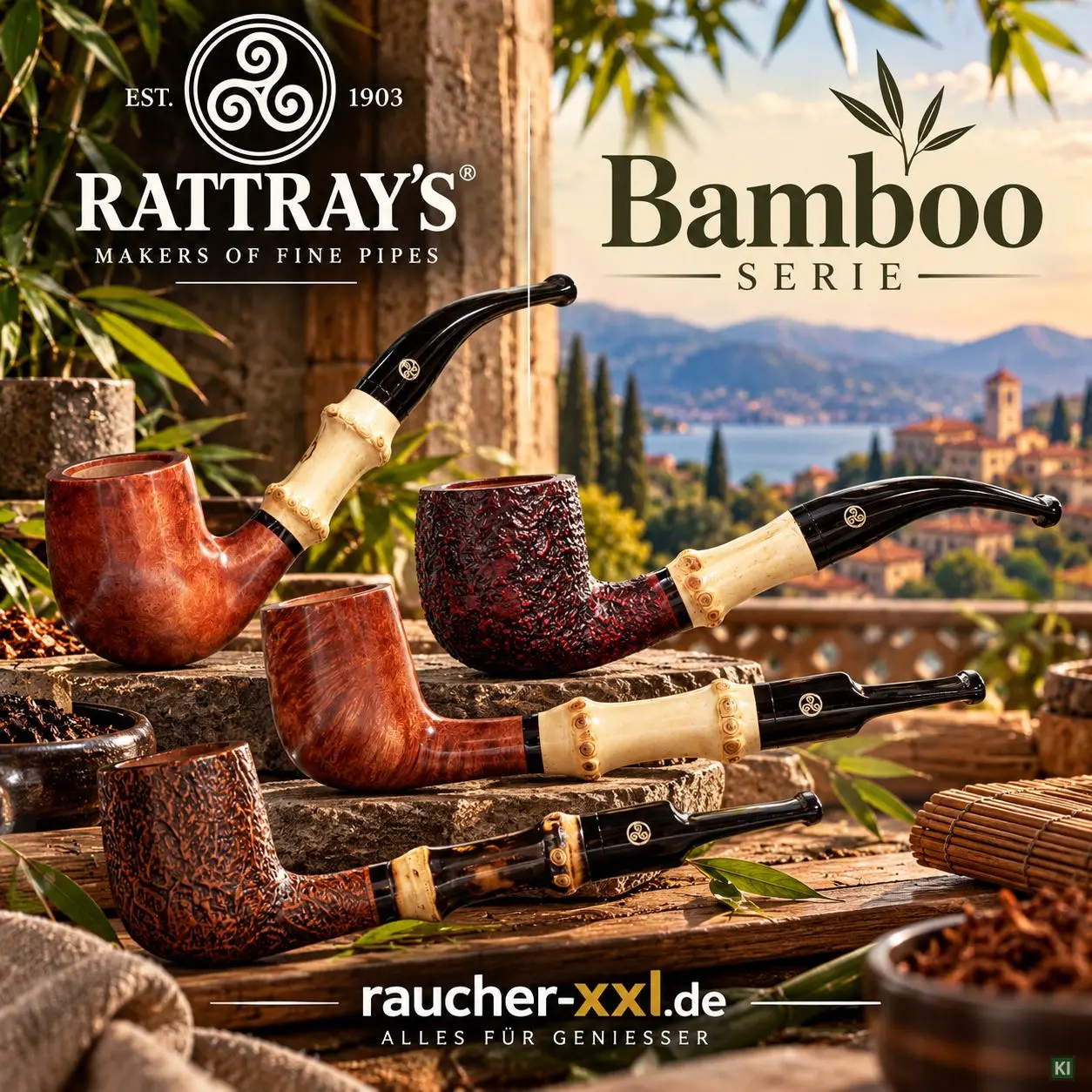 Rattray's Bamboo Pfeifen