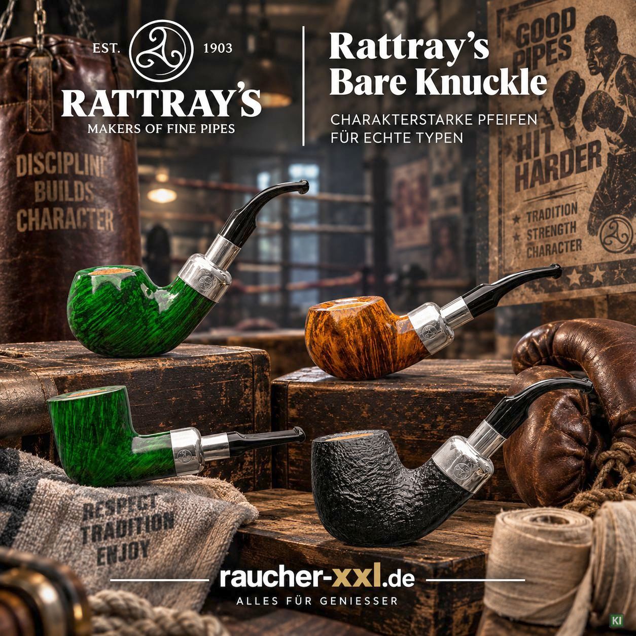 Rattray’s Bare Knuckle Pfeifen - Kategoriebild
