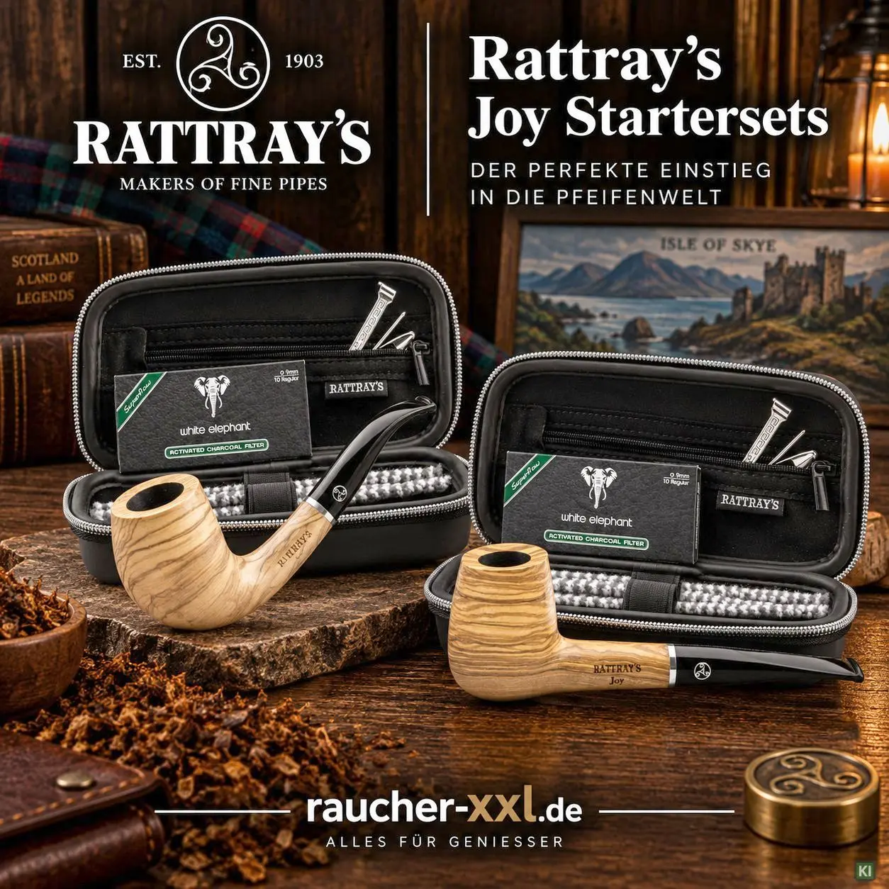 Rattray`s Joy Pfeifen Startersets
