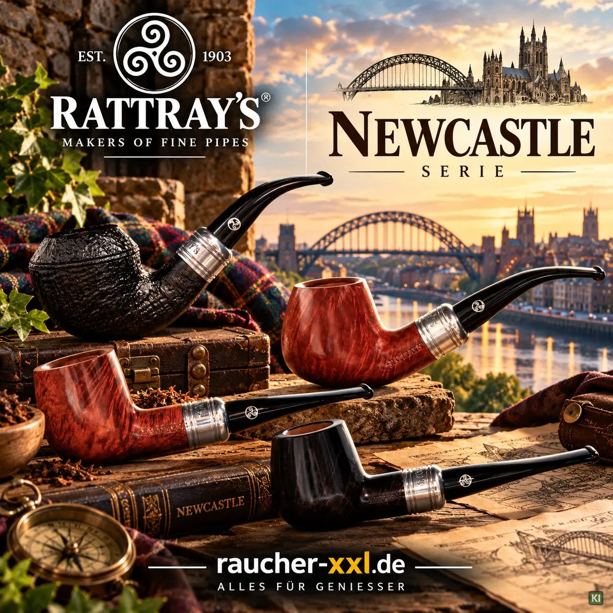 Rattray’s Newcastle Pfeifen Serie