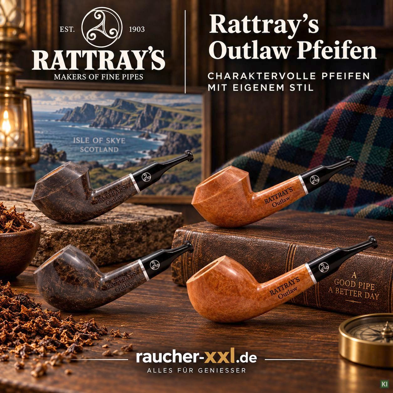 Rattray's Outlaw Pfeifen - Kategoriebild