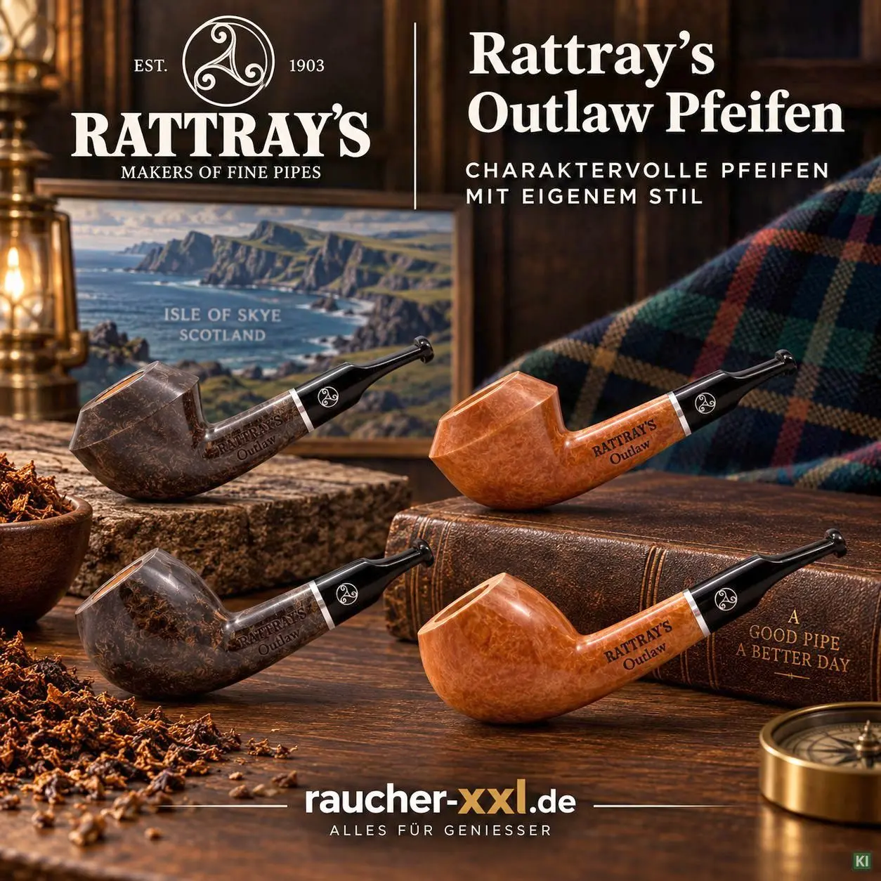 Rattray's Outlaw Pfeifen - Kategoriebild