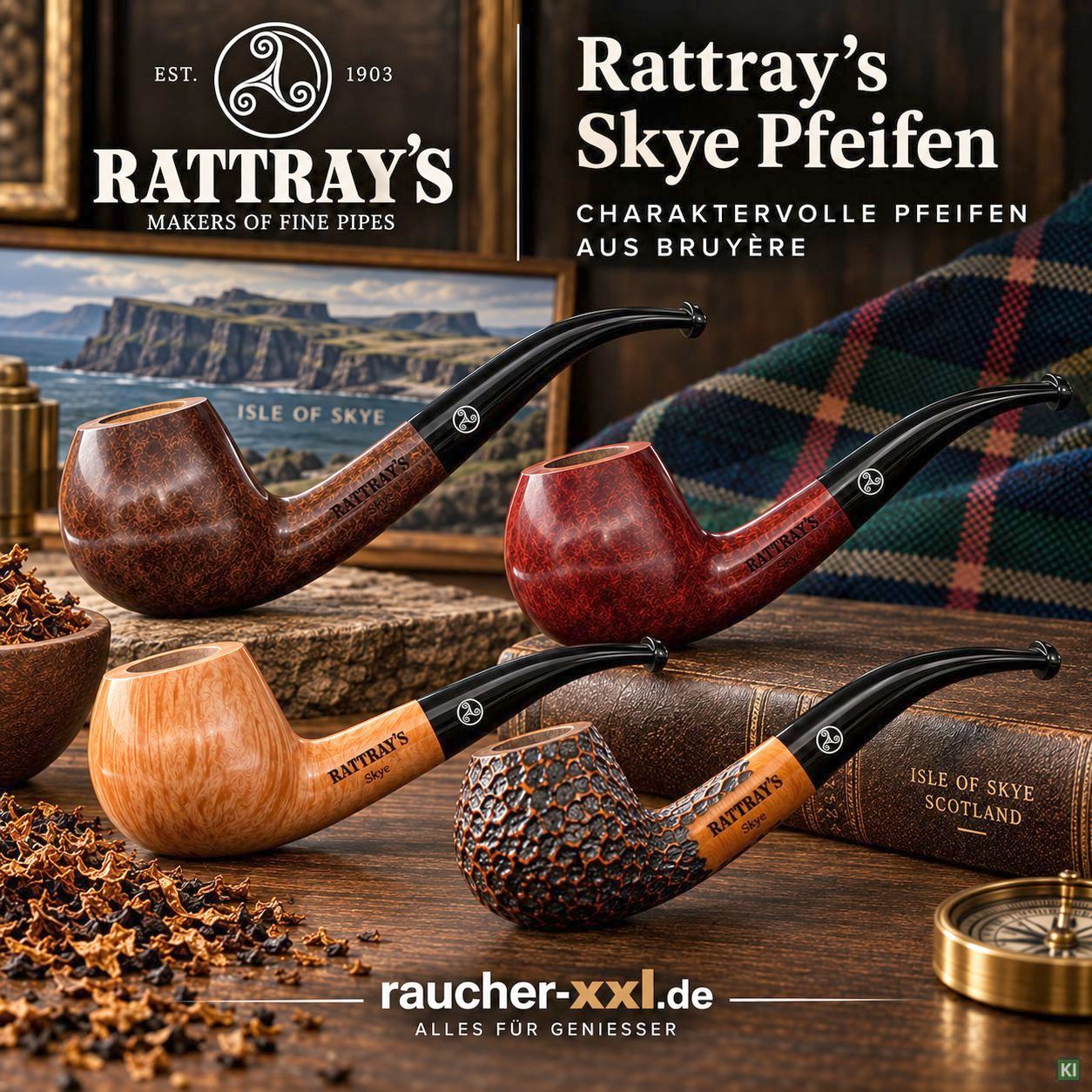 Rattray´s Skye Pfeifen - Kategoriebild