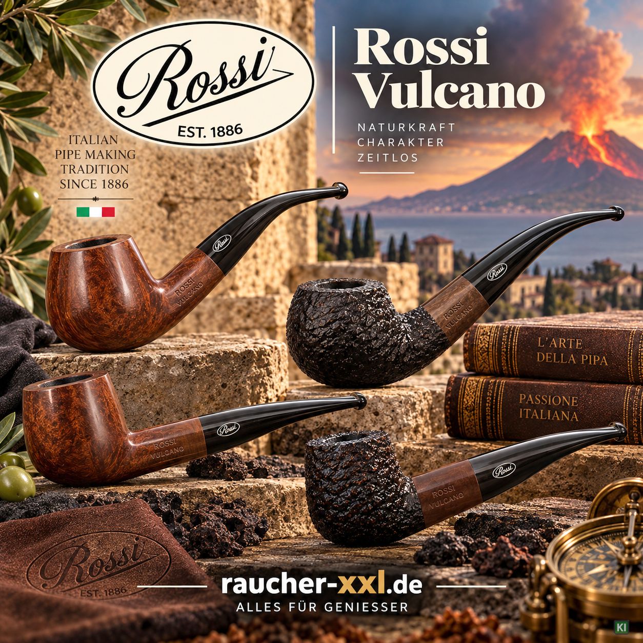 Rossi Vulcano Tabakpfeifen