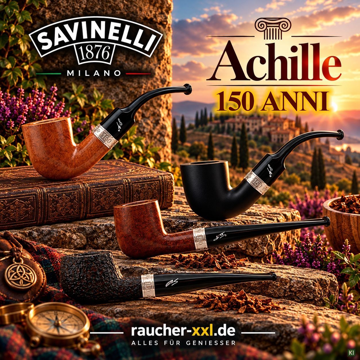 Savinelli 150 ANNI Achille Jubiläumspfeifen - Kategoriebild