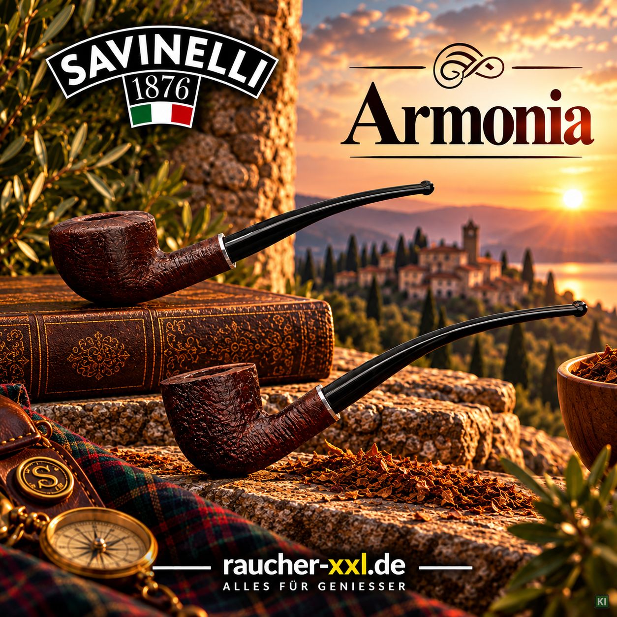 Savinelli Armonia Pfeifen - Kategoriebild