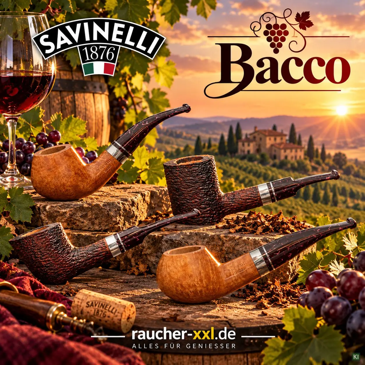 Savinelli Bacco Pfeifen