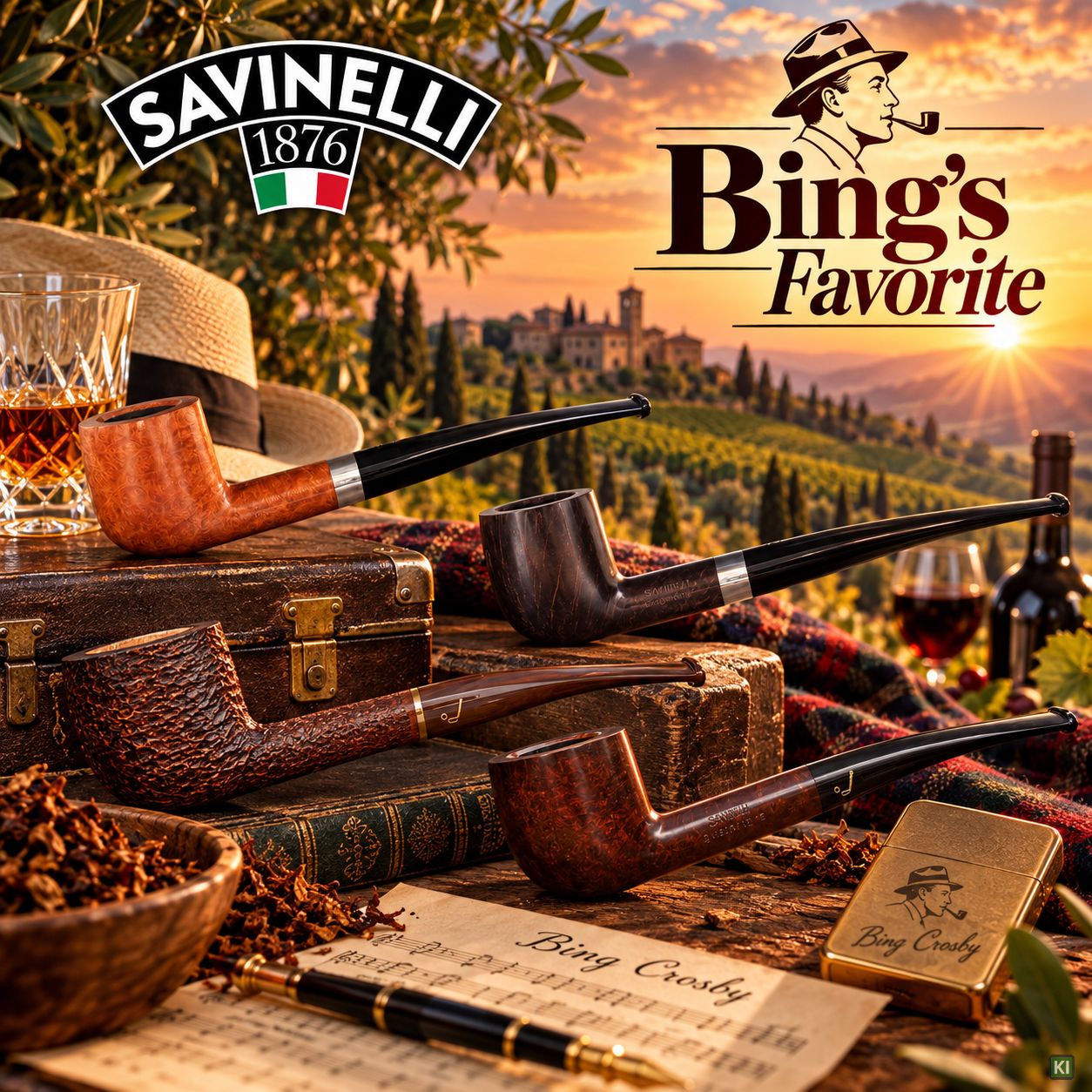Savinelli Bing's Favorite Pfeifen - Kategoriebild