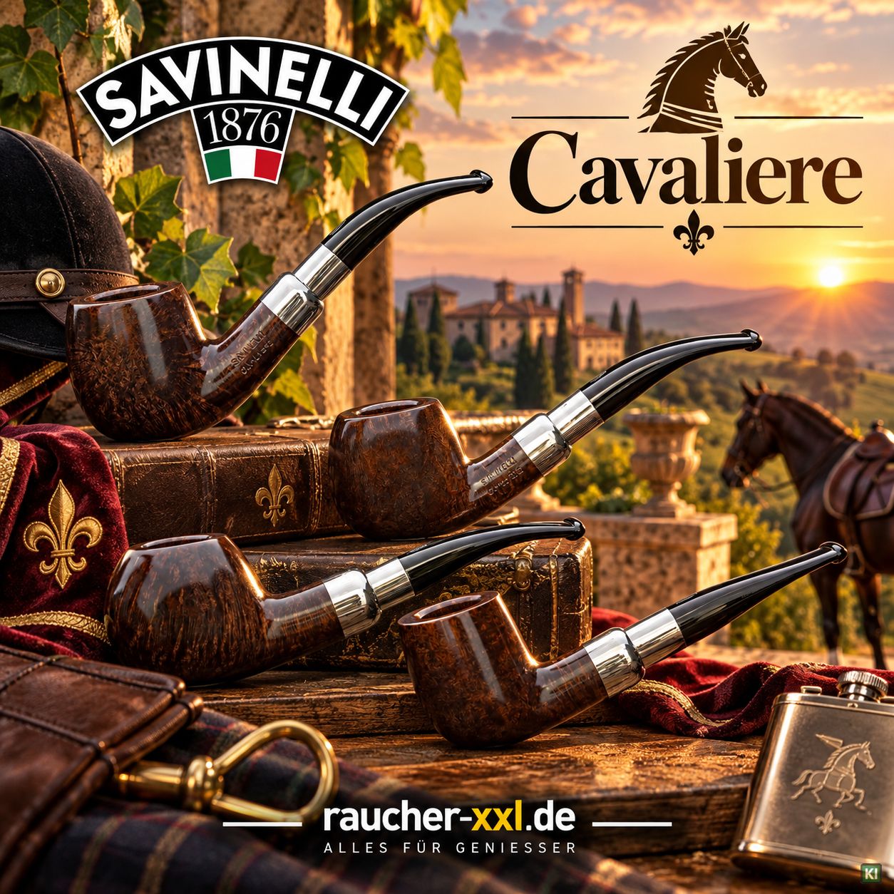 Savinelli Cavaliere Pfeifen - Kategoriebild