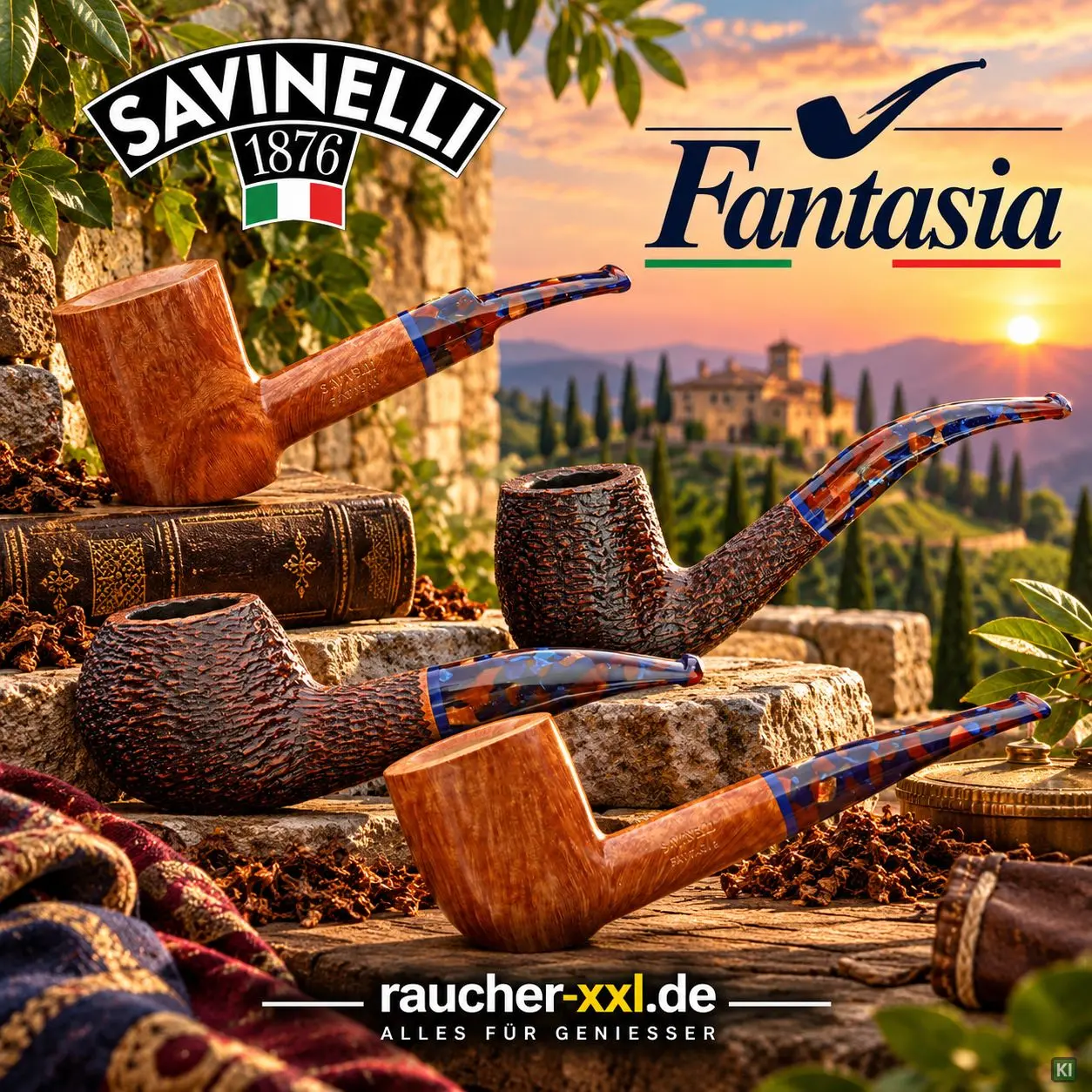 Savinelli Fantasia Pfeifen