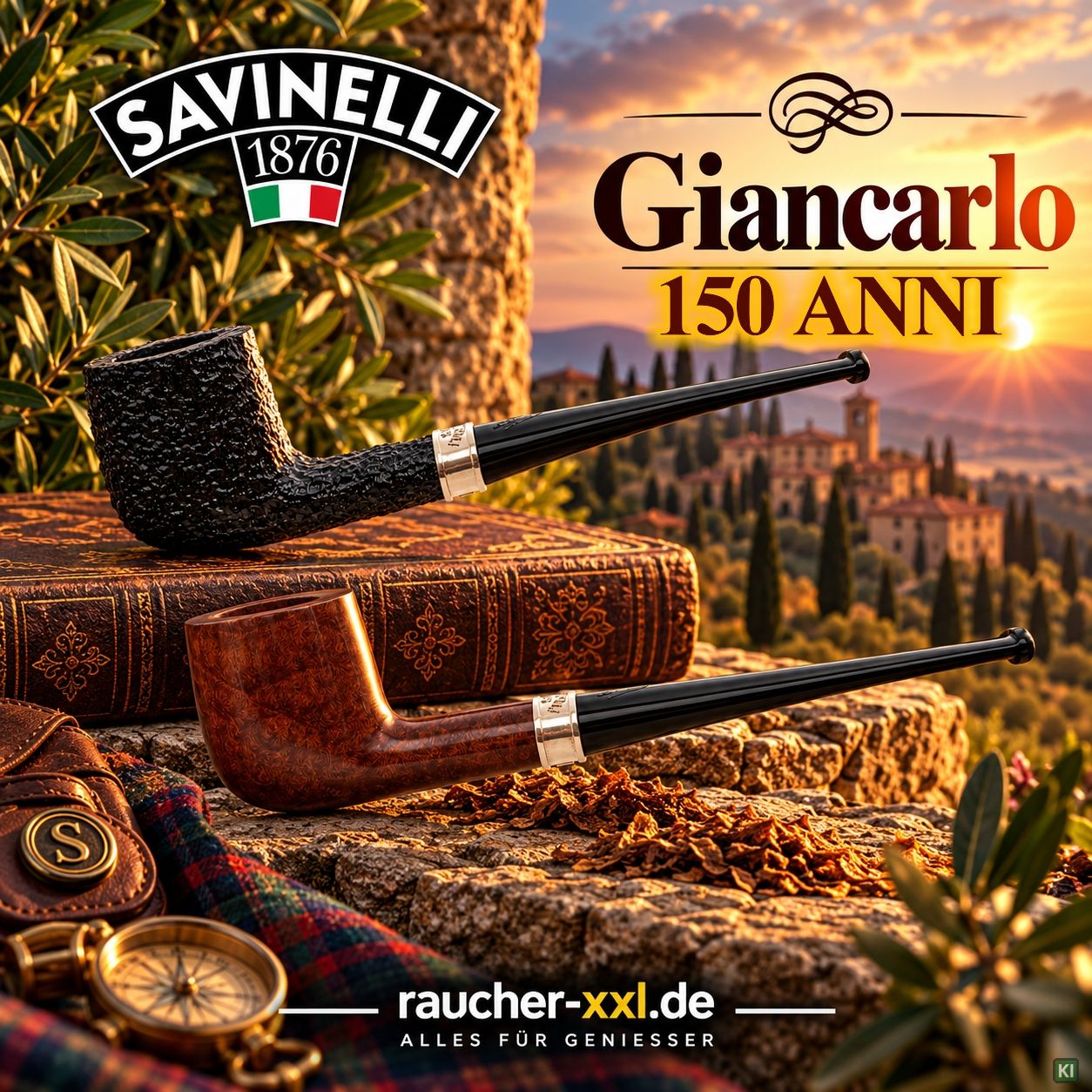 Savinelli 150 ANNI Giancarlo Jubiläumspfeifen - Kategoriebild