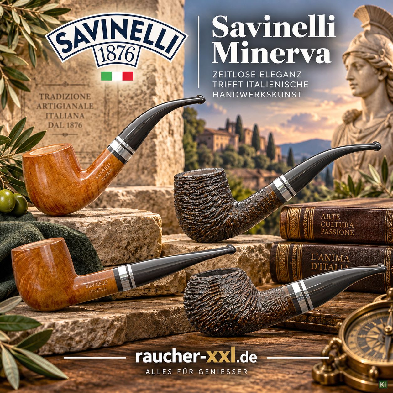 Savinelli Minerva Pfeifen - Kategoriebild