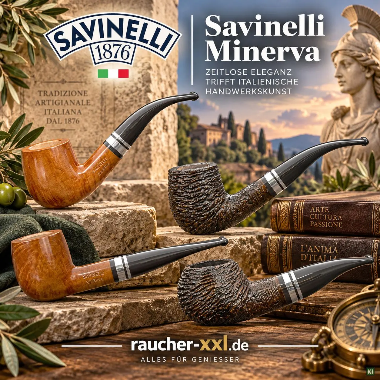 Savinelli Minerva Pfeifen - Kategoriebild