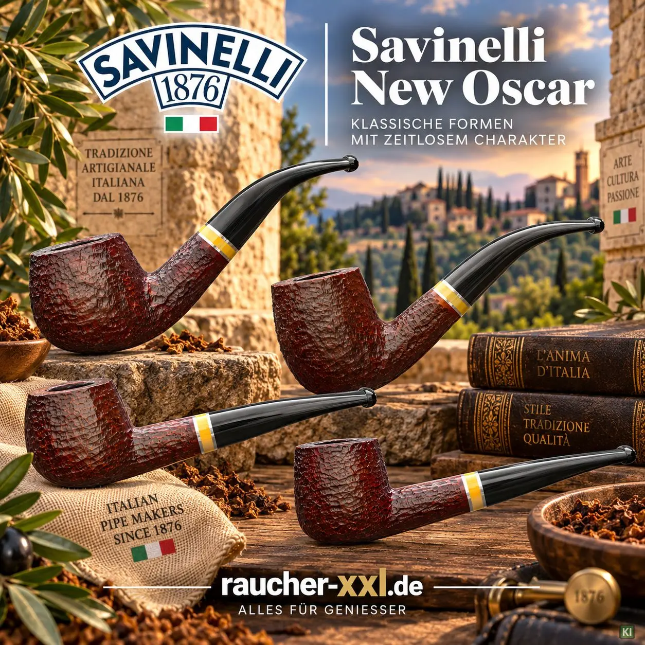 Savinelli New Oscar Pfeifen - Kategoriebild
