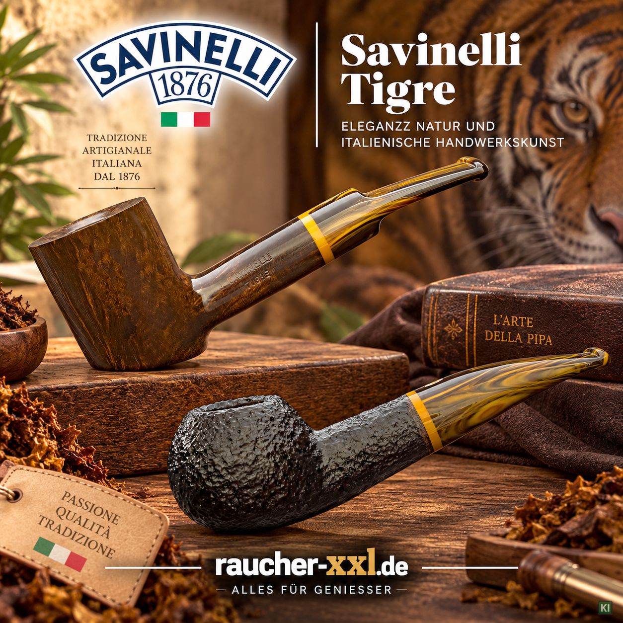 Savinelli Tigre Pfeifen - Kategoriebild
