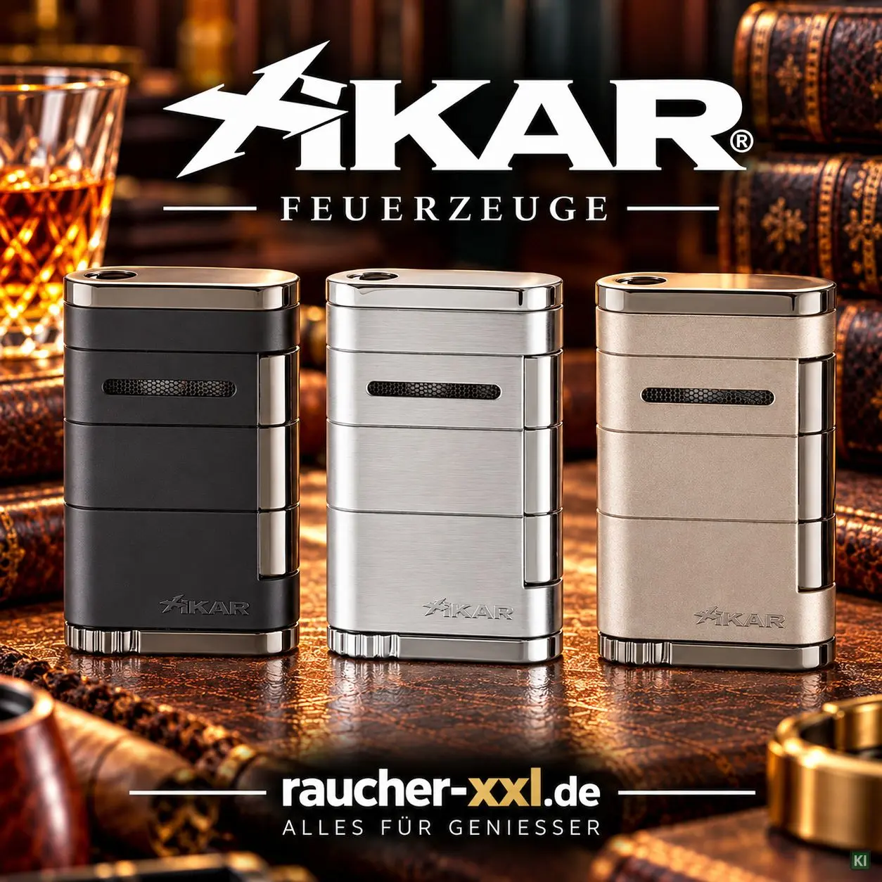 Xikar Feuerzeuge - Kategoriebild
