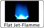 Flat Jet-Flamme