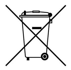 Entsorgung Batterien - Mülltonne