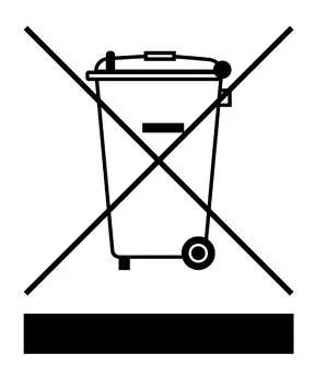 Entsorgung Elektrogeräte mit Batterien - Mülltonne