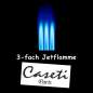 Vorschaubild: Caseti Paris Feuerzeug mit 3-fach Jetflamme