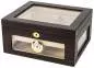Vorschaubild: Humidor Ebony matt mit Glasfenster