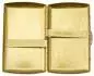 Vorschaubild: Zigarettenetui Jean Claude Messing gold antik 10er offen