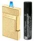 Vorschaubild: S.T. Dupont Slimmy Feuerzeug gold Diamond + Gas