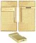 Vorschaubild: S.T. Dupont Slimmy Feuerzeug gold Diamond vorne hinten