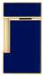 Vorschaubild: S.T. Dupont Slimmy Feuerzeug blau gold hinten