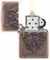 Vorschaubild: Zippo Pirate Skull Limited Edition 200820offen mit Flamme