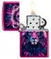 Vorschaubild: Zippo Candy Raspberry Lion 60007809 Feuerzeug offen