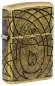 Vorschaubild: Zippo 60007909 Keltische Flamme Armor Antique Brass mit keltischem Knotenmotiv und tief strukturierter MultiCut-Gravur