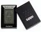 Vorschaubild: Zippo 60007935 Antique Label Black Crackle Laser Engrave Verpackung