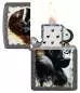 Vorschaubild: Zippo Angry Gorilla Iron Stone Feuerzeug Flamme