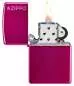 Vorschaubild: Zippo Candy Raspberry Himbeerrot mit Logo Feuerzeug mit Flamme