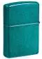 Vorschaubild: Zippo Candy Teal Blaugrün mit Logo Feuerzeug hinten