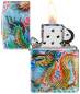 Vorschaubild: Zippo Dragon Design 540 Fusion Druck Feuerzeug offen